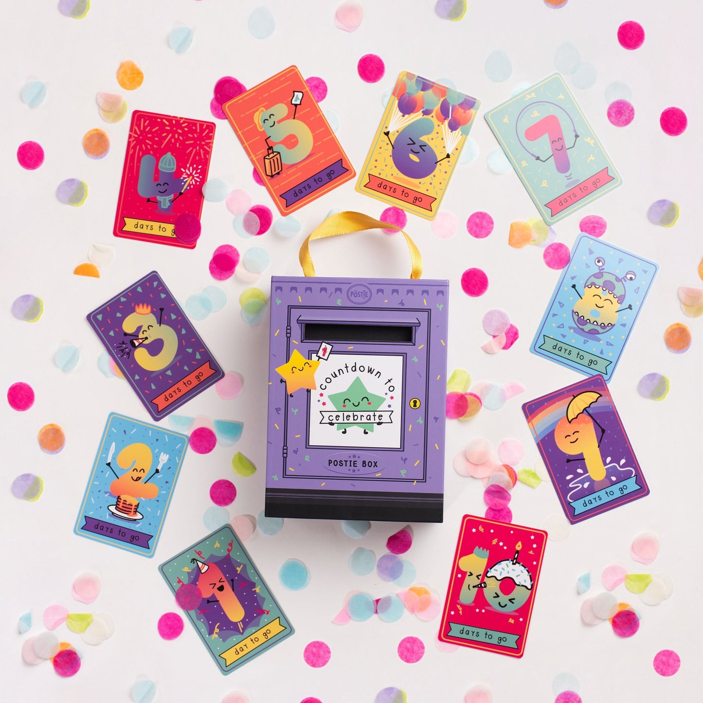 Countdown to Celebrate - Children’s Countdown Postie Box